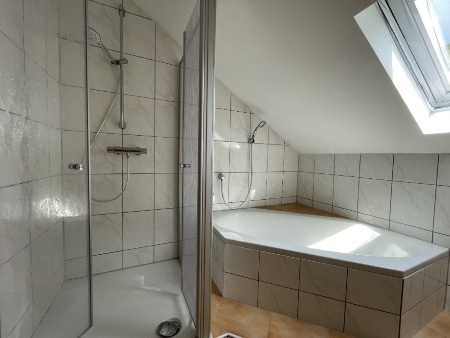 Bad mit Fenster Terrassenwohnung Bad Orb