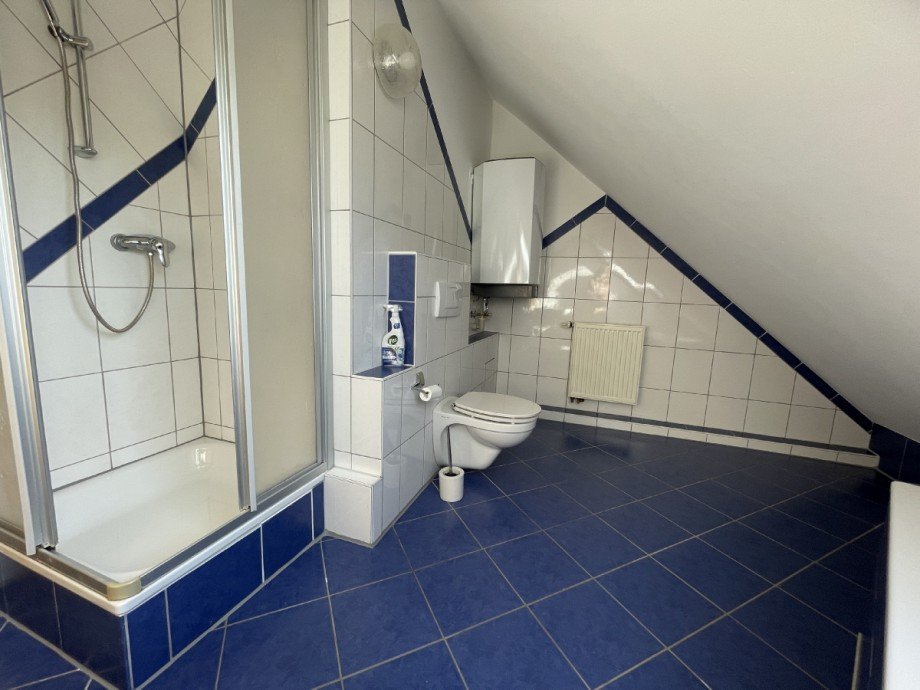 ...und Dusche Etagenwohnung Jossgrund