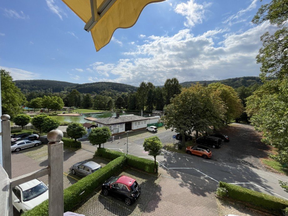 herrliche Sicht Etagenwohnung Bad Orb