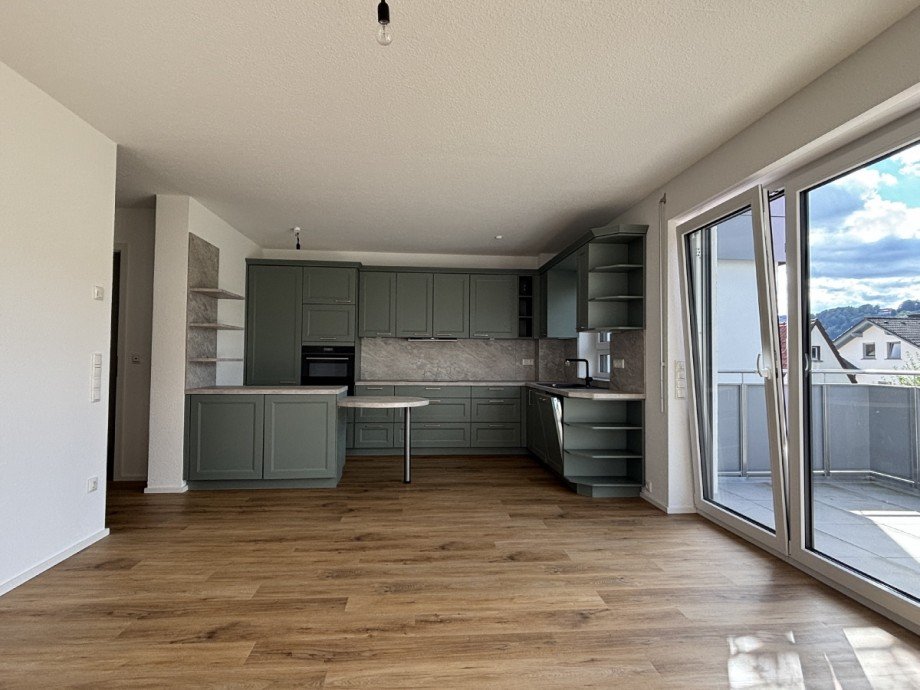 K�che vom Vormieter (VB privat) Etagenwohnung Bad Orb