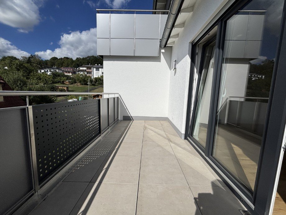 gro�er Balkon Etagenwohnung Bad Orb