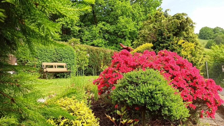 h�bscher Garten Einfamilienhaus Jossgrund-Oberndorf