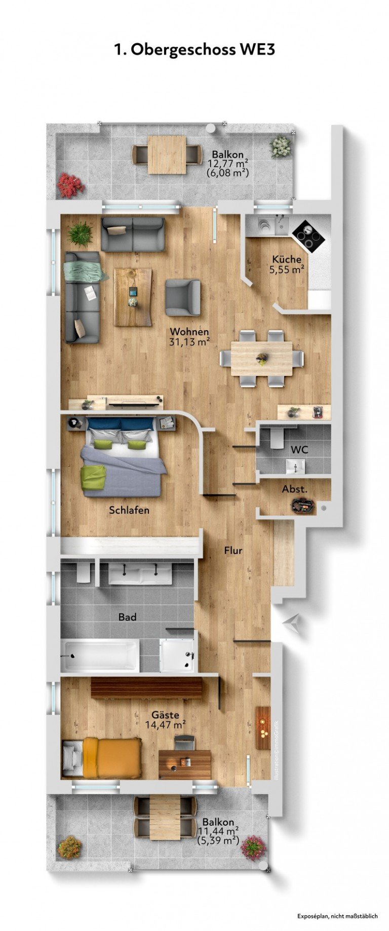 Eigentumswohnung am Kurpark Bad Orb - Main-Kinzig-Kreis Etagenwohnung AS-Immobilien.com +++Ein Juwel unter den Eigentumswohnungen in Bad Orb - wohnen am Park+++