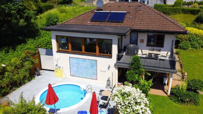 Herrlich hier zu Wohnen Jossgrund-Lettgenbrunn - Main-Kinzig-Kreis Einfamilienhaus AS-Immobilien.com +++ 1 Familien-Traumhaus mit eigenem Pool im wundersch�nen Garten +++