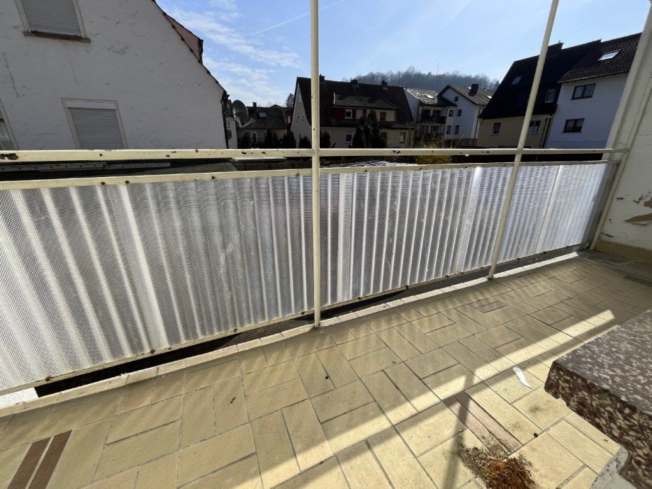 Balkon - Frontseite Reihenhaus Bad Orb