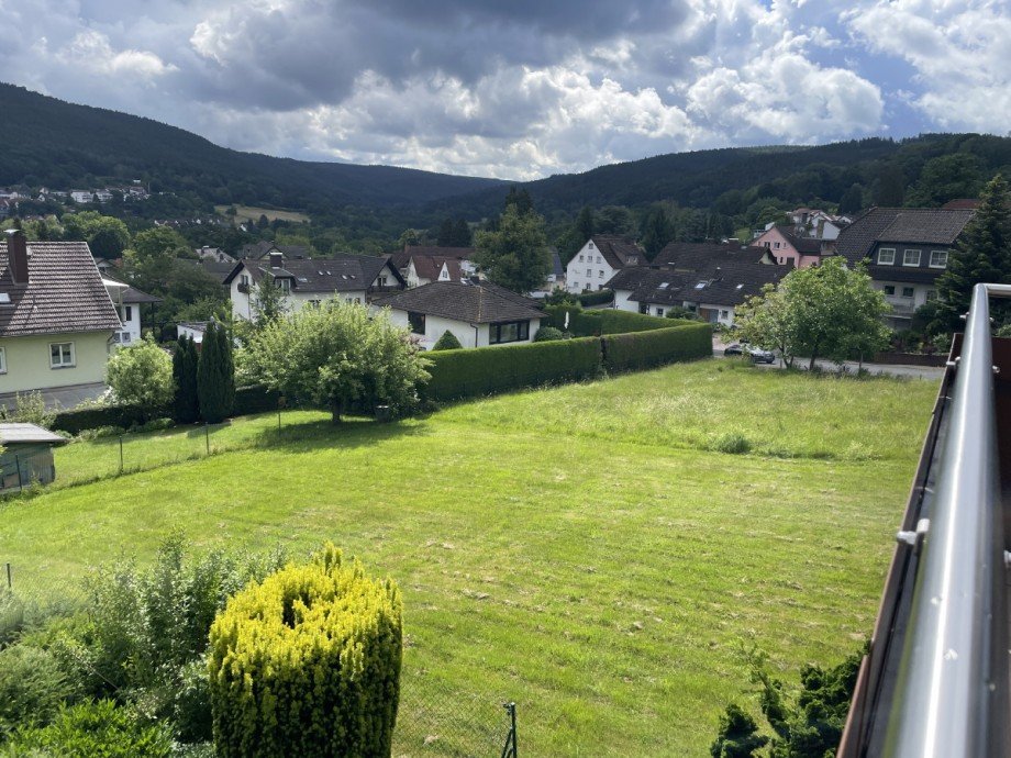 Aussicht in das Orbtal Etagenwohnung Bad Orb