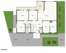 Grundriss EG AS-Immobilien.com+++Wohnen auf einer Ebene - Walmdachbungalow in Ortsrandlage+++