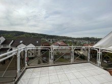 Aussicht gro�er Balkon VERMIETET++AS-Immobilien.com +++ Maisonettewohnung mit Galerie und sonniger Aussichtslage in Bad Orb