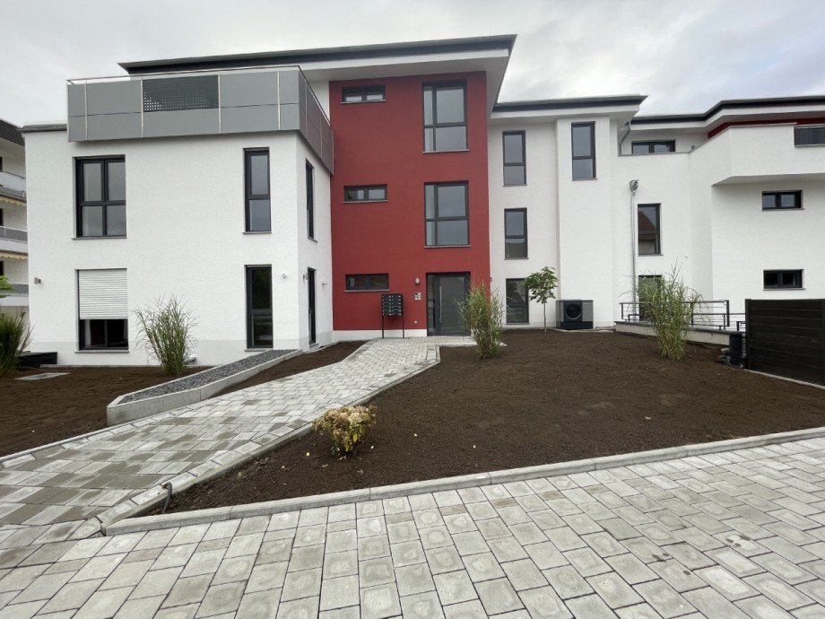 Hausansicht - Eingang Terrassenwohnung Bad Orb