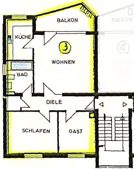 Grundriss Etagenwohnung Bad Orb